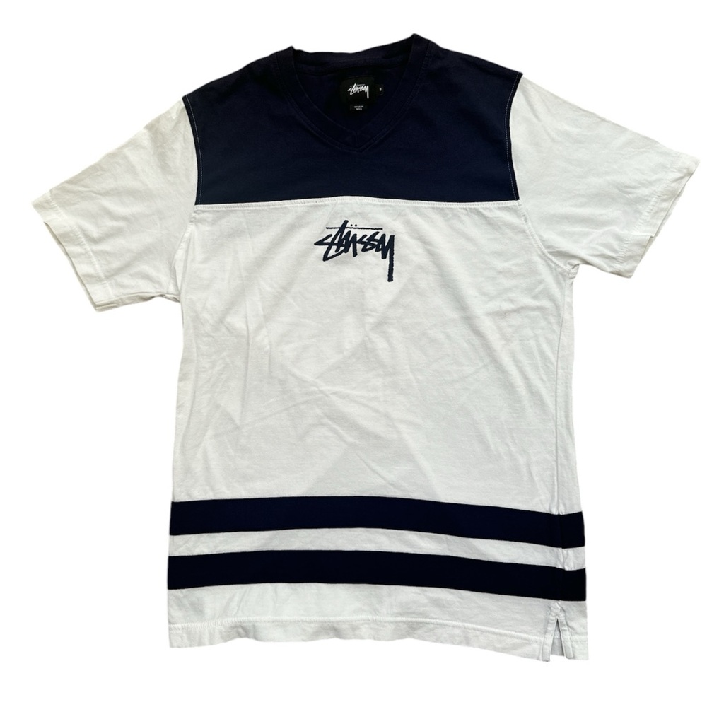 Stussy V neck tees